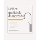 Ver imagem 7 de Torneira Banheiro Luxo Capri Monocomando Gota Aço Inox 304 Goldenx
