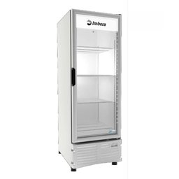 Freezer Vertical Imbera Porta de Vidro 560L Branca EVZ21 127v - 1