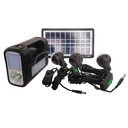 Ver imagem 1 de Kit Lanterna Placa Solar Carregador Portatil Emergência