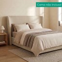 Ver imagem 7 de Cabeceira Casal 140 cm Greta com Frame Linho Sl 71 Peer