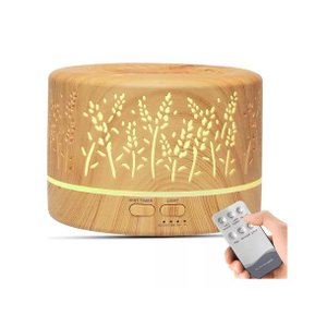 Umidificador Purificador de Ar Aromatizador Óleos 700ml Led