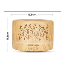 Umidificador Purificador de Ar Aromatizador Óleos 700ml Led - 4