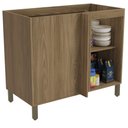 Ver imagem 2 de Armário de Cozinha Balcão de Canto 1 Porta 52x98cm com Pés M625 Botanic Kappesberg