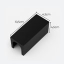 Ver imagem 3 de Par de Conexão Conecta 1 Saída Preto P/ Tubular T8 60 ou 120cm St3081-2un