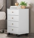 Ver imagem 1 de Mesa de Cabeceira Presence Branco Saimys