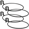 Kit 4 Suporte Anel Treliça Vaso Autoirrigável 21cm N4 Grande - 1