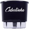 Vaso Raiz Autoirrigável N3 Preto Cebolinha Temperos Promo - 2