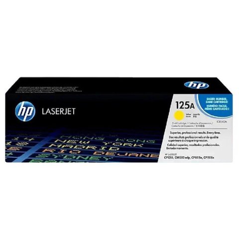 Toner Hp 125a Cb542a Cb5412b Amarelo | Cp1215 Cp1515 Cp1518 Cm1312