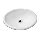 Ver imagem 1 de CUBA SOBREPOR OVAL PEQUENA 43*31  BRANCA