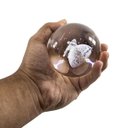 Ver imagem 4 de Mini Luminária de Mesa Astronauta Globo de Vidro 8cm Led 3500k Usb St3214