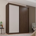 Ver imagem 2 de Guarda Roupa Casal 2 Portas de Correr 3 Gavetas Portugal sem Espelho - Mais Móveis