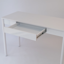 Ver imagem 5 de Escrivaninha Trento Multifuncional 114cm de Comprimento 1 Gaveta Branca