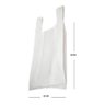 Sacola Plástica Reciclada Reforçada 35x50 Branca - 1 Kg - 2