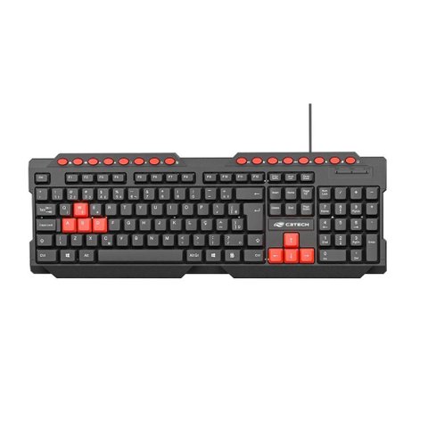 Teclado Gamer C3tech Kg-10 V2 - Abnt2 - Usb - Teclas Multimídia - Kg-10v2bk