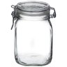 Pote Fido 1 Litro Bormioli Rocco Italiano Vidro Hermético - 2