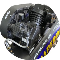 Compressor de Ar Alta Pressão 15 Pés 200 Litros Monofásico - Cj 15+ Apv 200l - Chiaperini - 2