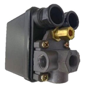 Automático Motocompressor (Importado) Baixa Pressão 4 Vias 1/4 com Botão (80 À 120 Libras)