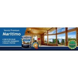 Verniz Maritimo Natural Montana Fosco Madeira 3,6 Litros - 2