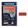 Tinta Resina Acrilica Base Água Koromix 18 Litros Ceramica Onix - 1