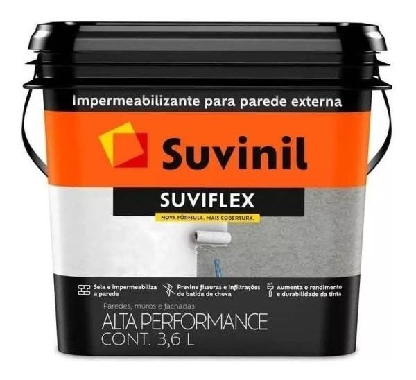 Suvinil Suviflex Impermeabilizante Proteção Parede 3,6 Lt