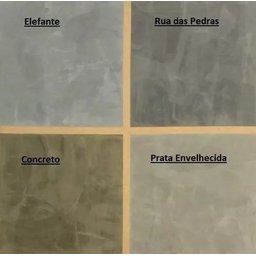 Cimento Queimado Cor Elefante Ciacollor Revestimento 5,8kg - 3