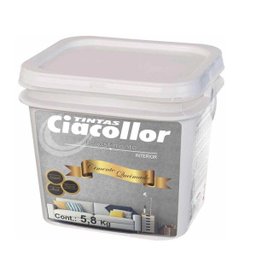 Cimento Queimado Cor Elefante Ciacollor Revestimento 5,8kg - 2