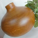 Ver imagem 4 de Vaso Decorativo Enfeite Home&Co Madeira 17x23x23cm Natural