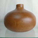 Ver imagem 2 de Vaso Decorativo Enfeite Home&Co Madeira 17x23x23cm Natural