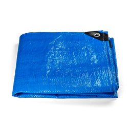 Lona Plástica Leve Azul Impermeável Carga Piscina 5x6 Mts - 3