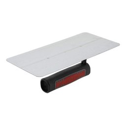 Desempenadeira Aço Temperado Borda Canto Arredondado 25x12cm - 4 Desempenadeira Aço Temperado Borda Canto Arredondado 25x12cm - 4