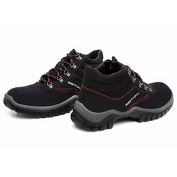 Bota de Segurança Estival em Microfibra Preto/vermelho N° 41 - Wo10031s2 - 1