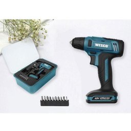Parafusadeira e Furadeira Wesco 12V 10mm Bivolt - WS2550K - 3