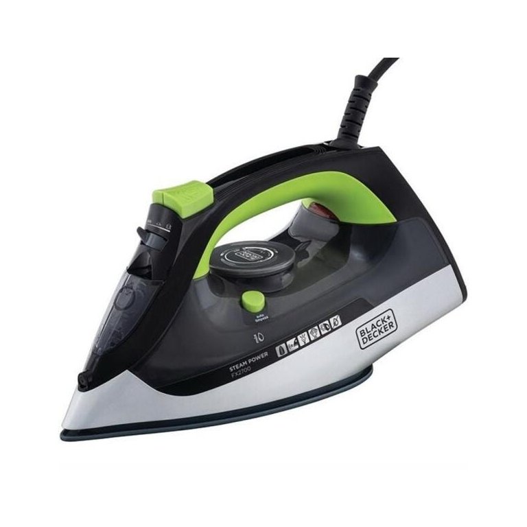Ferro Passar Roupa a Vapor BlackDecker Base Cerâmica Eletrico 110/127V 1200w Fx2700 - Voltagem 110/1