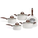 Ver imagem 4 de Jogo de Panelas Brinox Granada 5pçs Revestimento Cerâmico com Indução Vanilla 4774/101