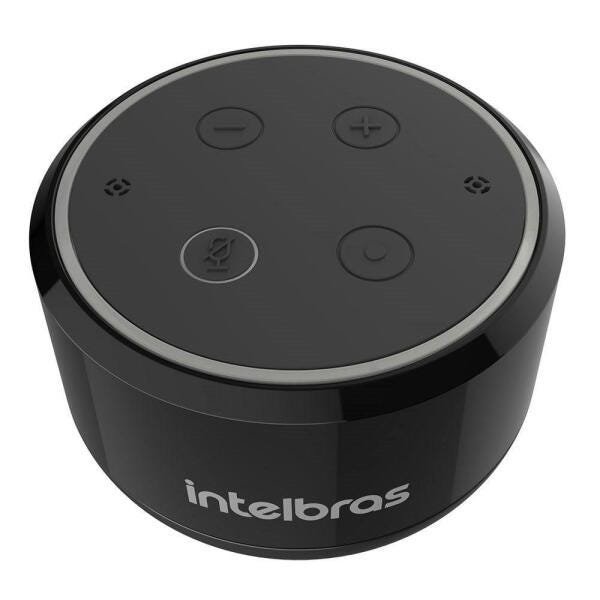 Smart Speaker Intelbras Izy Speak! Mini com Wi-Fi e Bluetooth Preto - 2