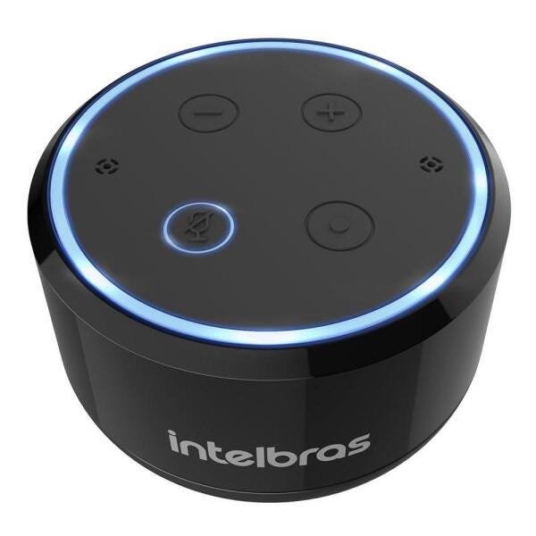 Smart Speaker Intelbras Izy Speak! Mini com Wi-Fi e Bluetooth Preto - 3