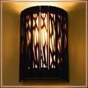 Ver imagem 5 de Arandela Luminária Decorativa Madeira Copacabana Red:Pau Ferro