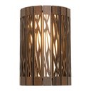 Ver imagem 1 de Arandela Luminária Decorativa Madeira Copacabana Red:Pau Ferro