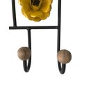Ver imagem 5 de Cabide Rosas Pequenas Artesanal Em Ferro Para Banheiro Libertas Rosas Artesanato Amarelo