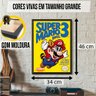Quadro Moderno Super Mario Bros 3 Presente Quarto Filho - 4