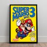 Quadro Moderno Super Mario Bros 3 Presente Quarto Filho - 1