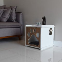 Mesa Cabeceira Pet Cachorro Mdf Pata - 5