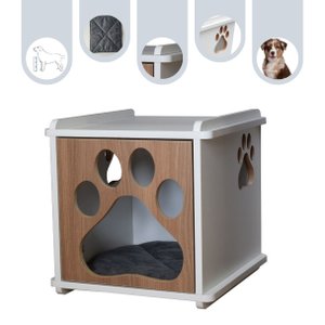 Mesa Cabeceira Pet Cachorro Mdf Pata