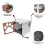 Mesa Cabeceira Pet Cachorro Mdf Pata - 4