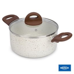 Caçarola Antiaderente 20cm Granada Indução Brinox 2,55l - 3