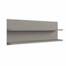 Prateleira Suspensa Linha Eleva 120cm 02 Prateleiras LE005 Completa Móveis - Completa Gianduia Trama - 2