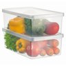 Caixa Plástica M Frutas Legumes Saladas Geladeira Ordene - 5