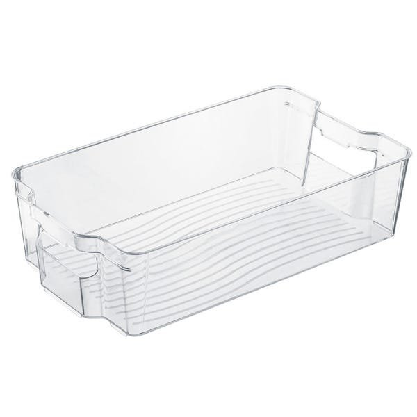 Cesta Multiuso Acrílico Grande 37x21 Cozinha Banheiro Quarto - 2