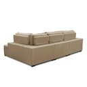 Ver imagem 5 de Sofá de Canto Retrátil e Reclinável com Molas 3,00x2,00 Esquerdo Viena Suede Mirra Decor