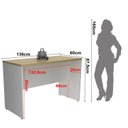 Ver imagem 4 de Bancada Gourmet para Cozinha 222cm 100% Mdf Phoenix Móvel na Caixa